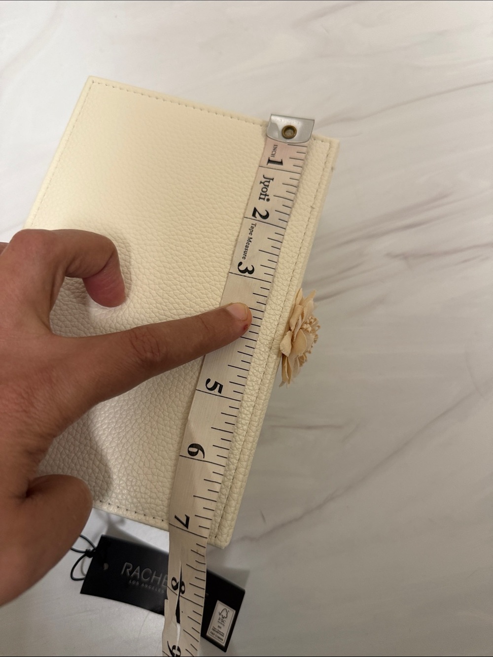 Rachel Zoe Cream and Blush Floral Jewelry Case - Picture 7 of 11